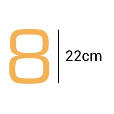 Dígitos 22cm Altura